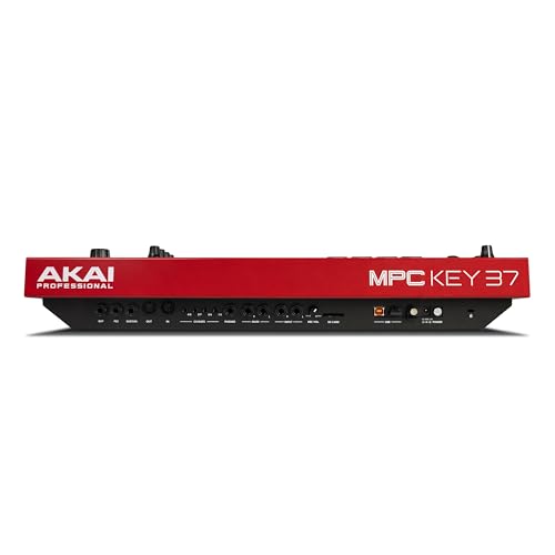 Akai Professional MPC Key 37 Standalone Production Synthesizer, Drum Machine, MIDI Keyboard, with Wi-Fi, Bluetooth, Touchscreen, Plug-ins, and Native Instruments Integration