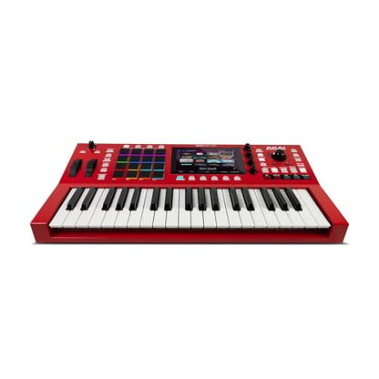 Akai Professional MPC Key 37 Standalone Production Synthesizer, Drum Machine, MIDI Keyboard, with Wi-Fi, Bluetooth, Touchscreen, Plug-ins, and Native Instruments Integration