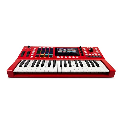 Akai Professional MPC Key 37 Standalone Production Synthesizer, Drum Machine, MIDI Keyboard, with Wi-Fi, Bluetooth, Touchscreen, Plug-ins, and Native Instruments Integration