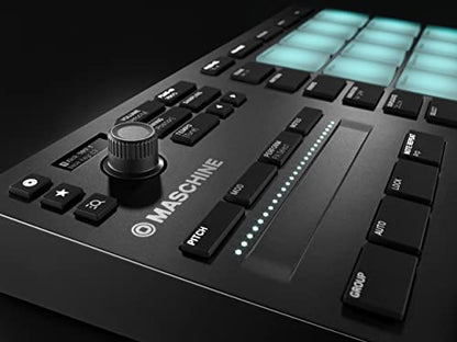 Native Instruments Maschine Mikro Mk3 – USB MIDI Controller Drum Pad with 16 Pads and Massive, Monark and Reaktor Prism Softwares. Includes 1.6 GB Keyboard Factory Selection Samples