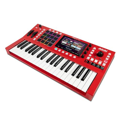 Akai Professional MPC Key 37 Standalone Production Synthesizer, Drum Machine, MIDI Keyboard, with Wi-Fi, Bluetooth, Touchscreen, Plug-ins, and Native Instruments Integration
