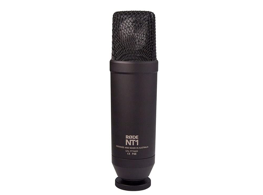 RØDE Complete Studio Kit with NT1 Studio Condenser Microphone & AI-1 Audio Interface for Music Production, Vocal Recording, Streaming and Podcasting
