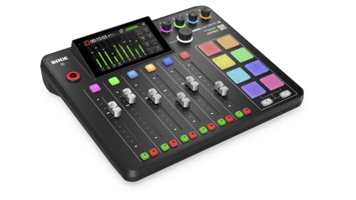RØDE RØDECaster Pro II All-in-One Production Solution for Podcasting, Streaming, Music Production and Content Creation, Black