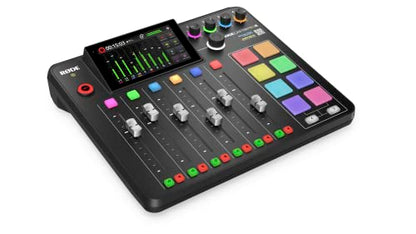 RØDE RØDECaster Pro II All-in-One Production Solution for Podcasting, Streaming, Music Production and Content Creation, Black