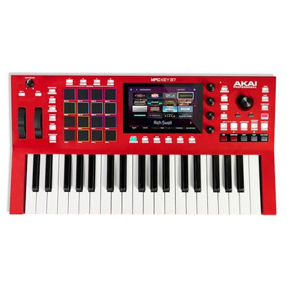 Akai Professional MPC Key 37 Standalone Production Synthesizer, Drum Machine, MIDI Keyboard, with Wi-Fi, Bluetooth, Touchscreen, Plug-ins, and Native Instruments Integration