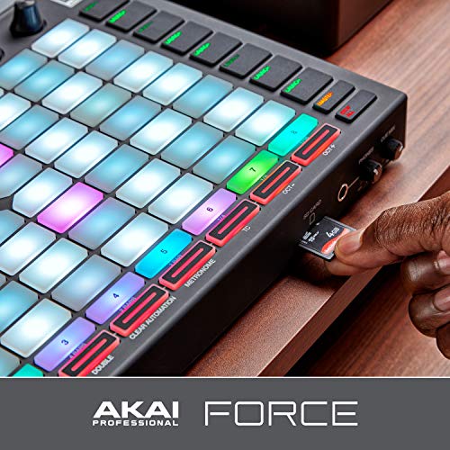 Akai Professional FORCE -Standalone Music Production, MIDI Sequencer and DJ System with Synth Engines, MPC Sampling and Ableton Style Clip Launching