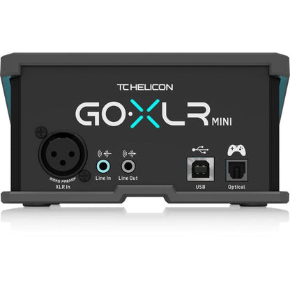 TC Helicon GoXLR MINI Online Broadcast Mixer with USB/Audio Interface and Midas Preamp | All-in-One Audio Interface for Streamers & Creators | Supports Windows 7, 8, 10 & 11 | Black