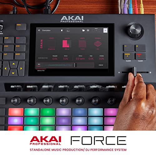 Akai Professional FORCE -Standalone Music Production, MIDI Sequencer and DJ System with Synth Engines, MPC Sampling and Ableton Style Clip Launching