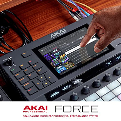 Akai Professional FORCE -Standalone Music Production, MIDI Sequencer and DJ System with Synth Engines, MPC Sampling and Ableton Style Clip Launching