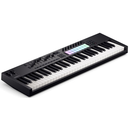 Novation Launchkey 61 [MK4] – 61 key Semi-Weighted, USB, MIDI Keyboard Controller with DAW Integration. Chord & Scale Modes, 8 Drum Pads, & Arpeggiator — Includes Software Bundle for Music Production