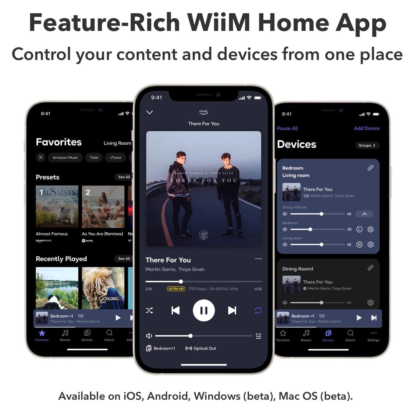 WiiM Ultra Music Streamer & Digital Preamp | 3.5" Touchscreen, Compatible with Google Cast & Alexa, Stream Spotify, Amazon Music, Tidal & More | HDMI ARC, Phono Input & Headphone Output | Silver