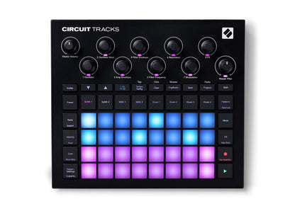 Novation Circuit Tracks: Groovebox Sequencer With Synth Tracks, MIDI Tracks And Drum Tracks Electronic Music Making