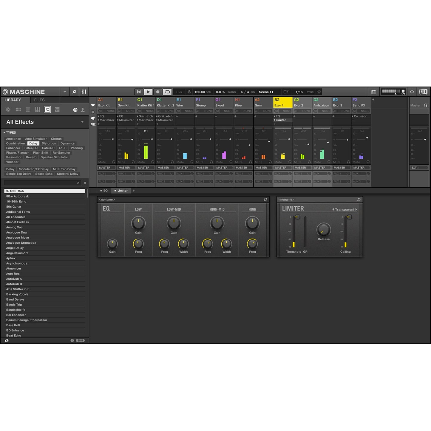 Native Instruments Maschine Mk3 production and performance system