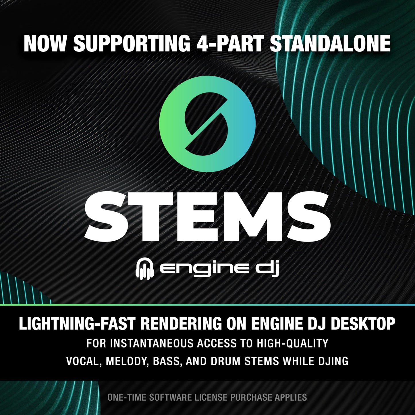 Numark Mixstream Pro+ DJ Controller with Stem Separation, 2 Decks, Wi-Fi Streaming, Mixer, 7" Touchscreen, Speakers, works with Serato and Virtual DJ