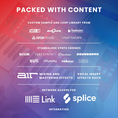 Akai Professional MPC Key 37 Standalone Production Synthesizer, Drum Machine, MIDI Keyboard, with Wi-Fi, Bluetooth, Touchscreen, Plug-ins, and Native Instruments Integration