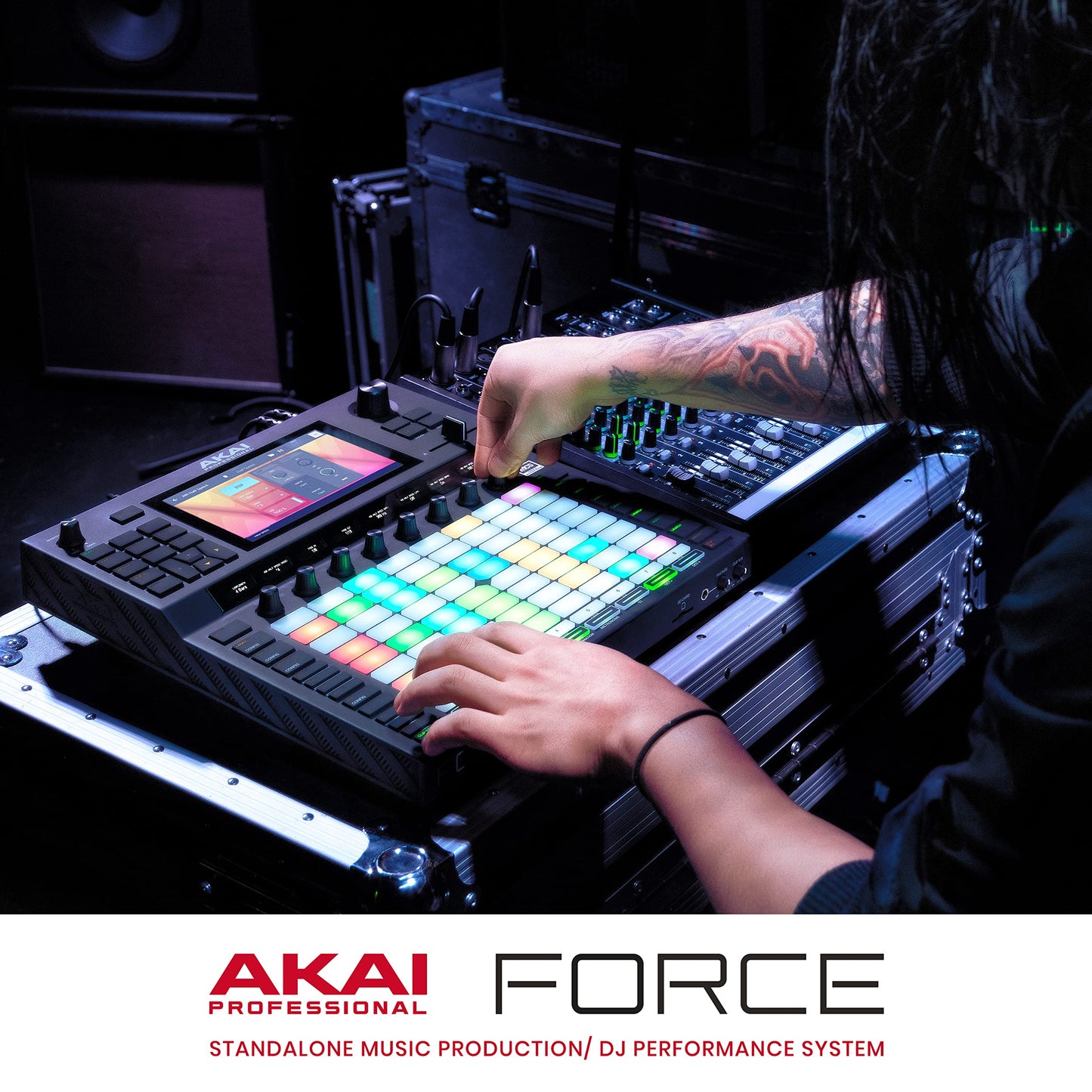 Akai Professional FORCE -Standalone Music Production, MIDI Sequencer and DJ System with Synth Engines, MPC Sampling and Ableton Style Clip Launching