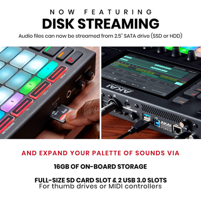 Akai Professional FORCE -Standalone Music Production, MIDI Sequencer and DJ System with Synth Engines, MPC Sampling and Ableton Style Clip Launching