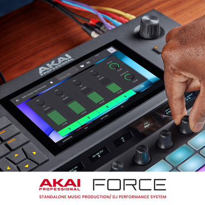 Akai Professional FORCE -Standalone Music Production, MIDI Sequencer and DJ System with Synth Engines, MPC Sampling and Ableton Style Clip Launching